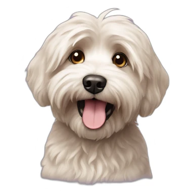 Havanese-and-labradoodle sticker