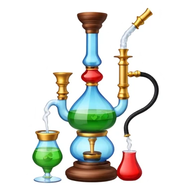 Emoji on shisha sticker