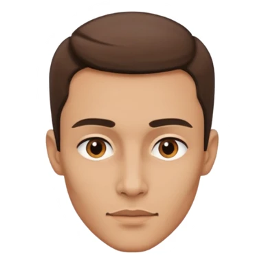 A person who has the sharpest jawline sticker