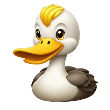 pato de borracha amarelo sticker