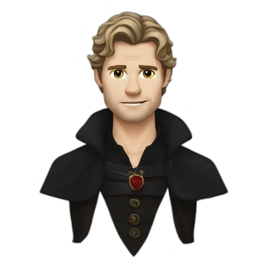 Klaus mikaelson realistic detailed sticker