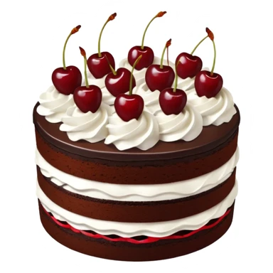 Black Forest Gateau sticker