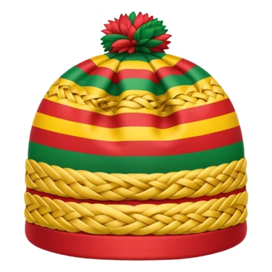 Jamaican hat  sticker