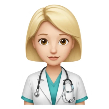 doctoress blonde sticker