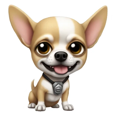 chihuahua spacemarine sticker