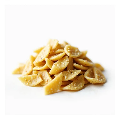 Pasta che fluttua in aria, isolated, no background, hyperrealism 4K sticker