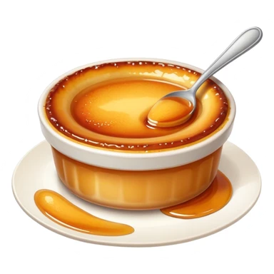 Creme brulee sticker