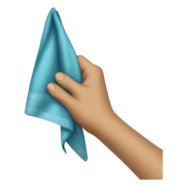 Handkerchief in hand sticker