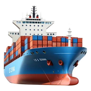 The container ship sticker