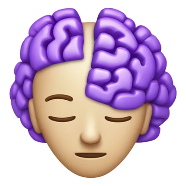 emoji encapsulating fibromyalgia sticker