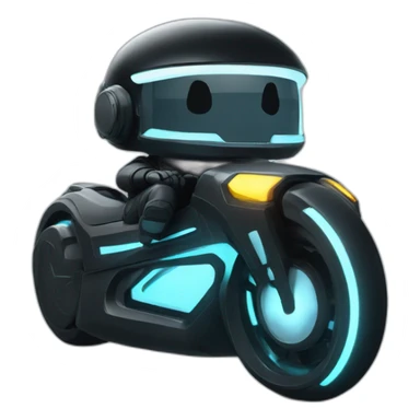 Tron light cycle sticker