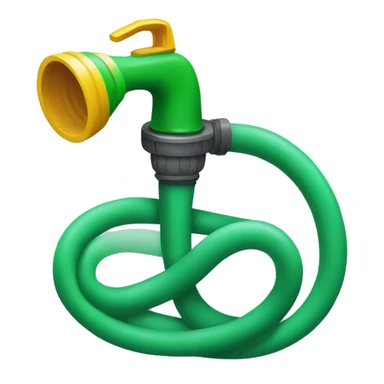 Garden hose sticker