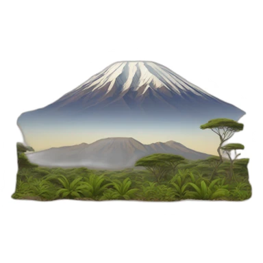 Mt.Kilimanjaro sticker