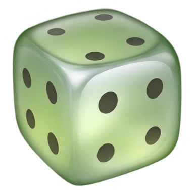 transparent-dice sticker