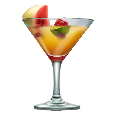 Pornstar martini coctail with a passiót friut in it  sticker