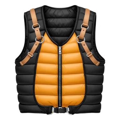 down jacket bondage sticker