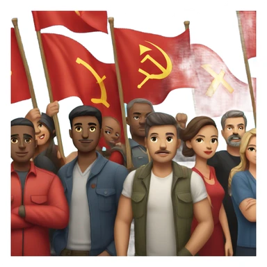 Communist sticker