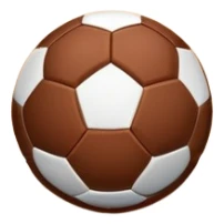 A close-up of footballs and a goal on a covered indoor futsal court with a wooden floor. The scene highlights the details of the balls and goalposts, with the smooth, polished court surface creating a clean and focused atmosphere for the game. sticker