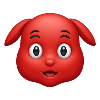 Fiocco morbido rosso sticker