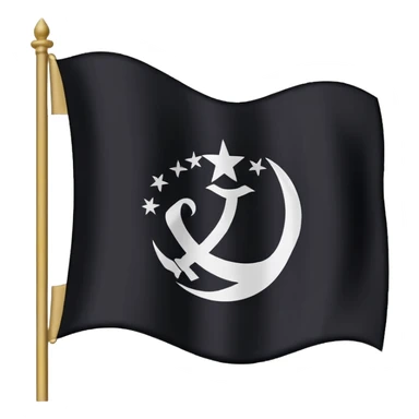 Taliban flag sticker