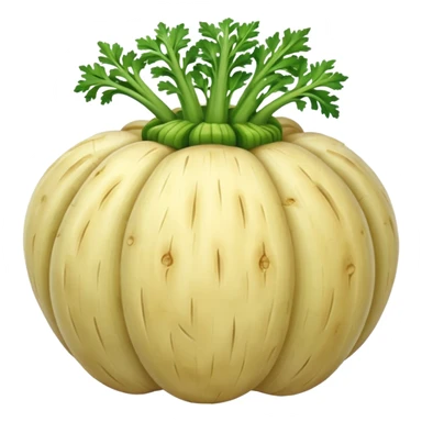 celery root without leaves sticker