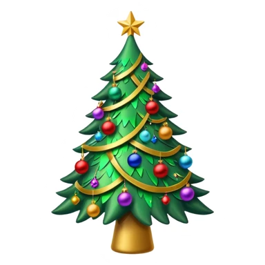  Xmas tree sticker