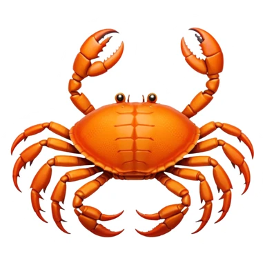 Crustacean sticker