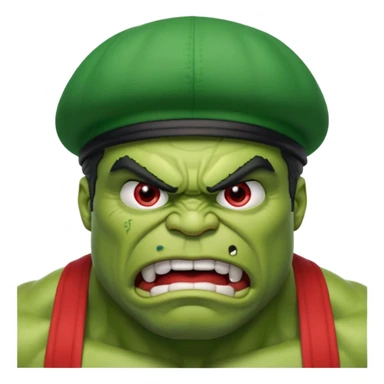 hulk de mario bros sticker