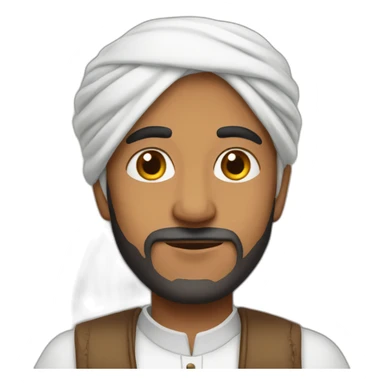 Muslim manindian sticker