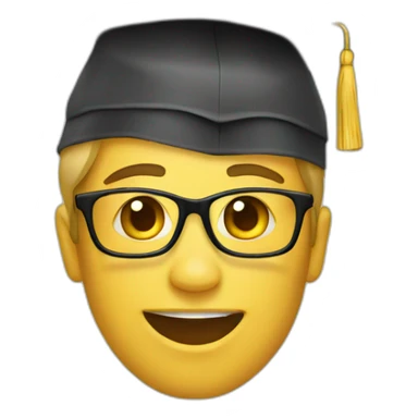 Students graduating college  sticker