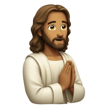 jesus christ pray sticker