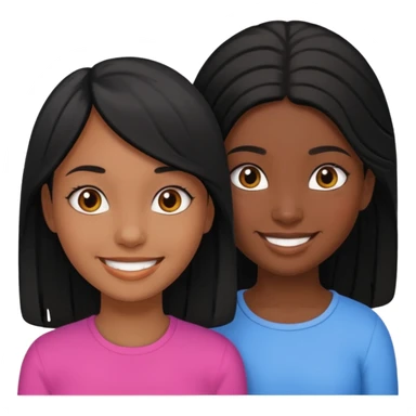  مو سیاه دختر سیاه پوشی و سفید پوست دختر sticker