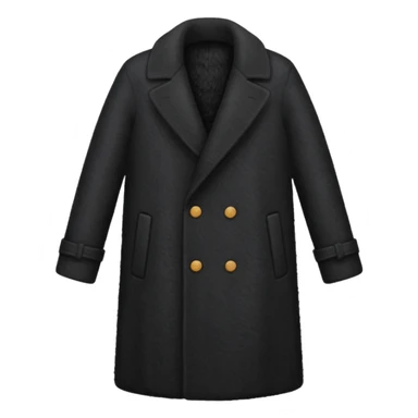 black longcoat sticker