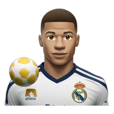Kylian Mbappé au Réal Madrid  sticker