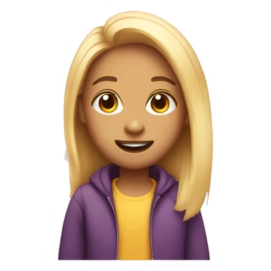 cute emoji person sticker