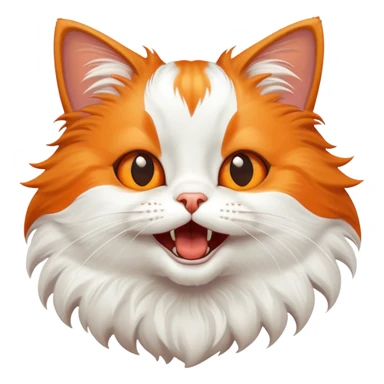 Excited Irish cat sticker