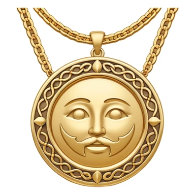 hippie logo necklace sticker