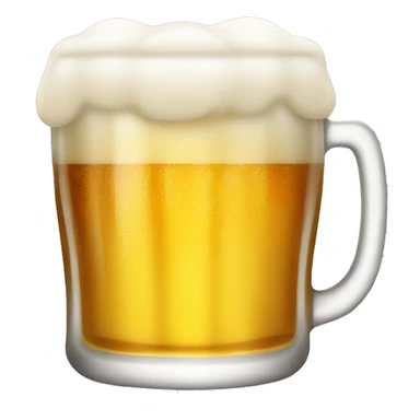 half glass of beer sticker