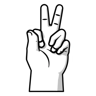 person with middle finger up  sticker