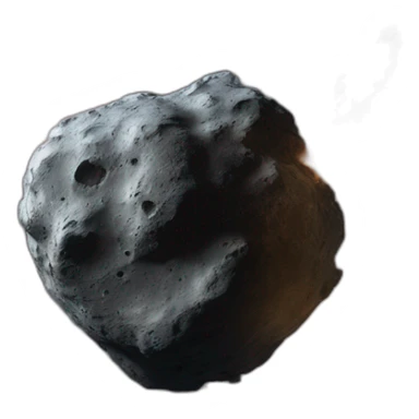 Asteroid hit the earth sticker