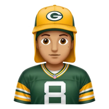 Packers fan sticker