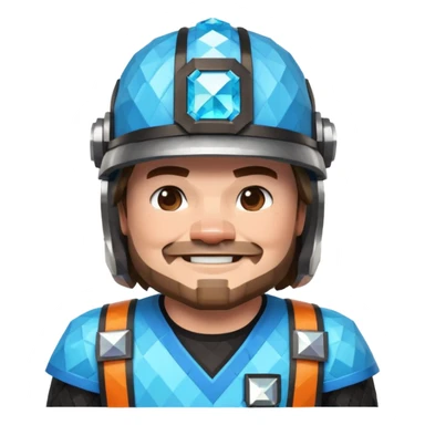 Minecraft Movie Jack Black sticker