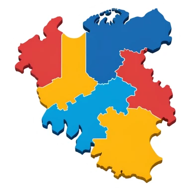Belguim map sticker