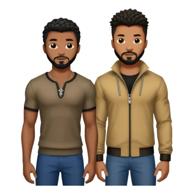 Ta challa and kill monger together Brotherhood sticker