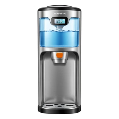 Water dispenser sticker