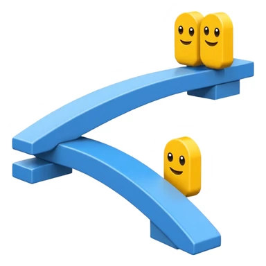 Nur drei Balken zur Seite oben blau in der Mitte weiß und dann unten gelb sticker