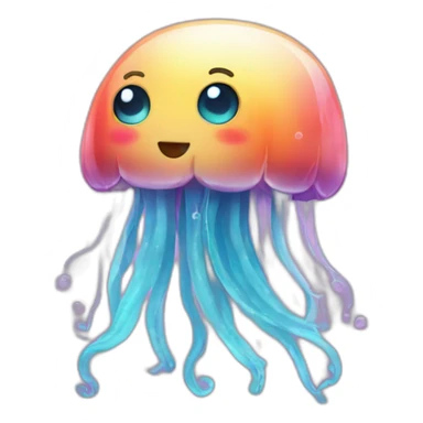 cute jellyfish sticker