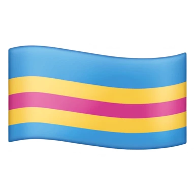 Pansexual pride flag sticker