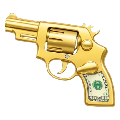 Tiktok money gun sticker