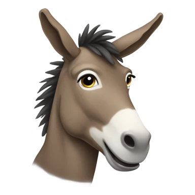 Burro feliz sticker